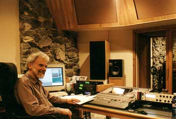 Bill McElroy in Slipped DISC studio